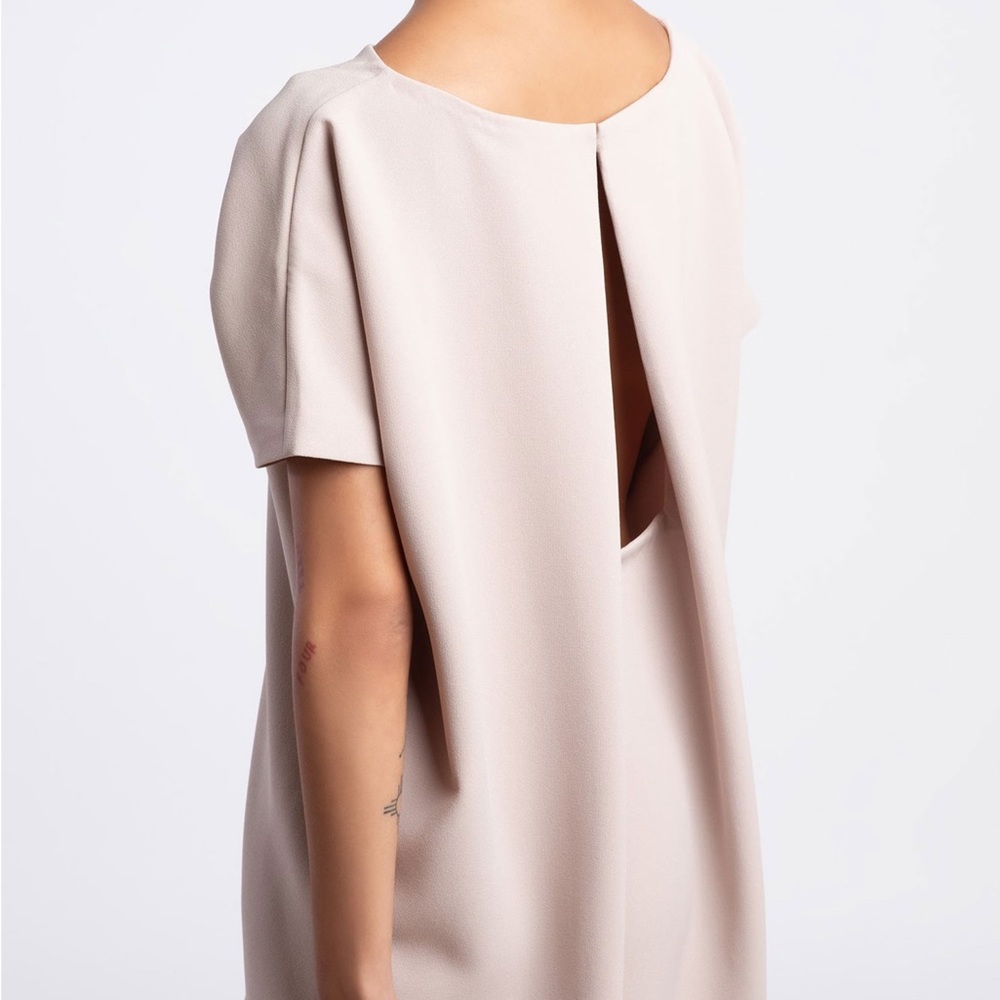 KAAREM Angle Dolman Open Back Dress XS